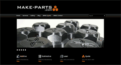 Desktop Screenshot of make-parts.com